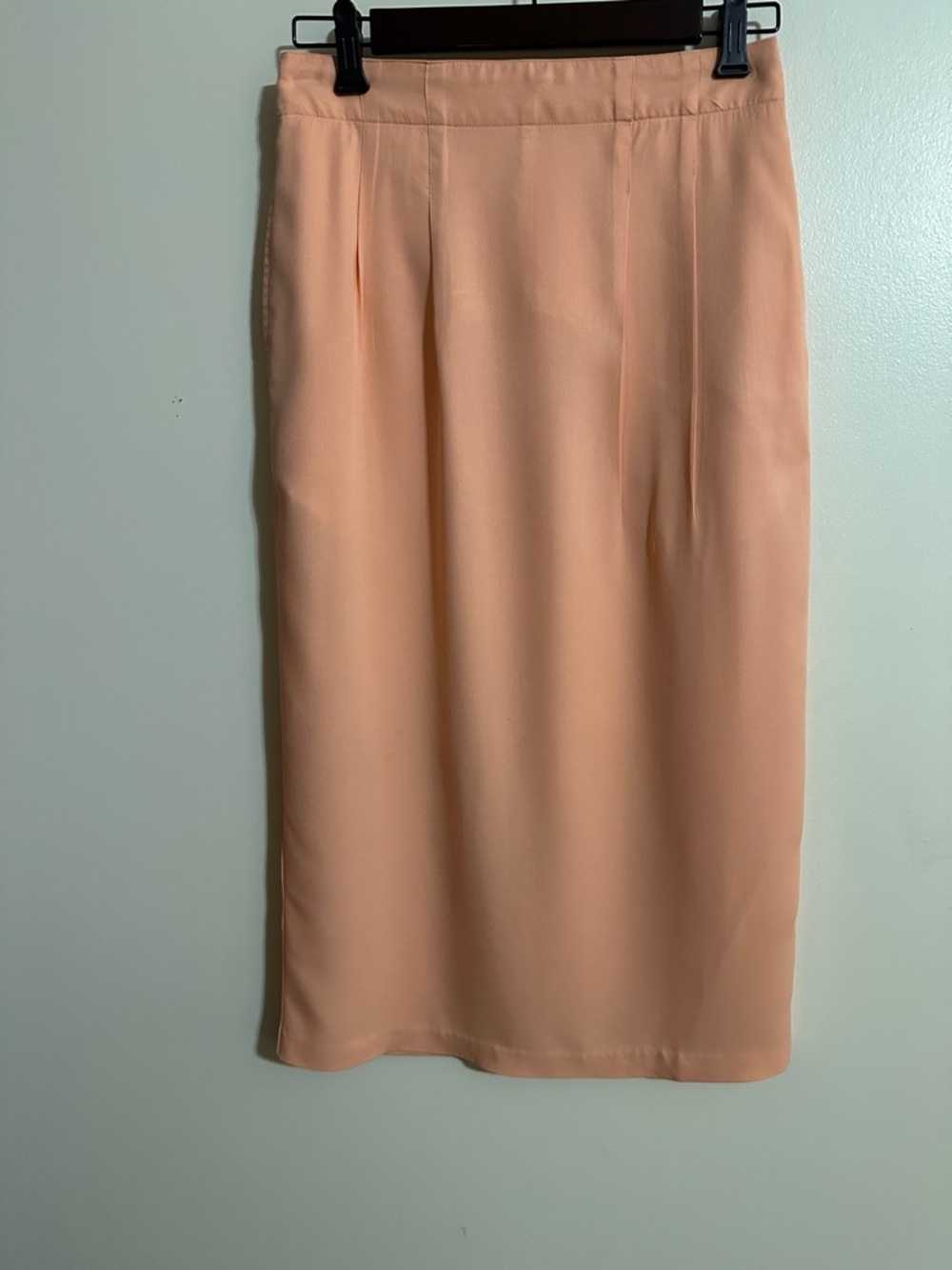 Vintage Esprit Women's Peach Pencil Skirt